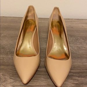 Coach Nude Pump Wood Heel